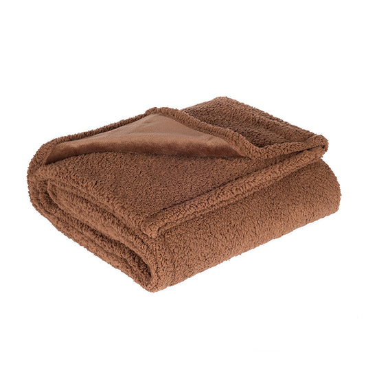 Luxury Sherpa Fleece Blanket – Ultra-Soft Pet Comfort for All Seasons